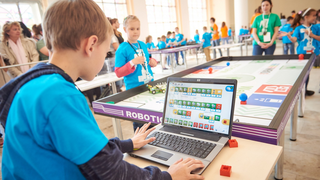 dziecko program do robota