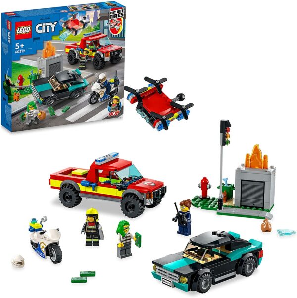 LEGO-City-Akcja-strażacka-i-policyjny-pościg-60319-1