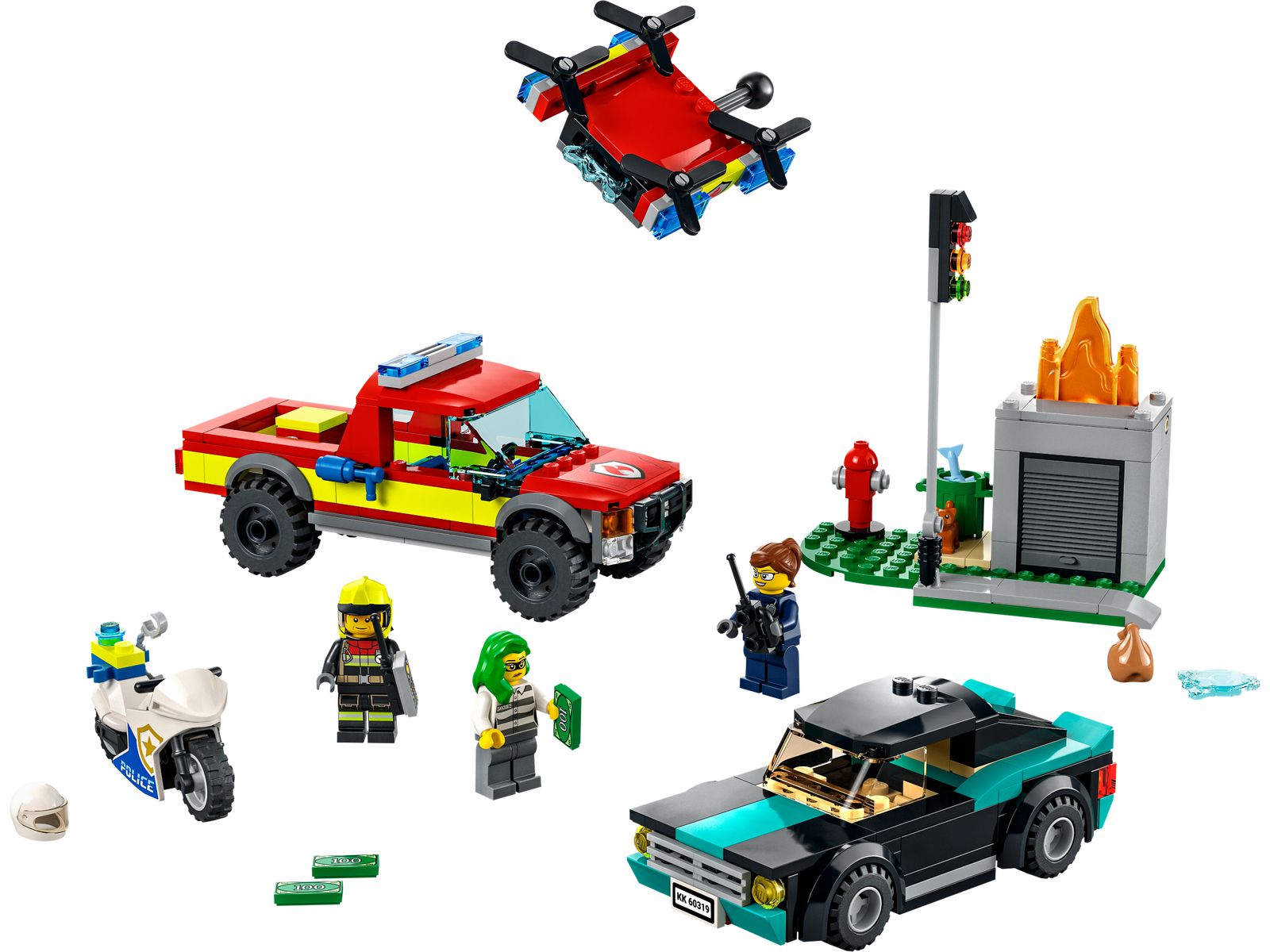 LEGO-City-Akcja-strażacka-i-policyjny-pościg-60319-4