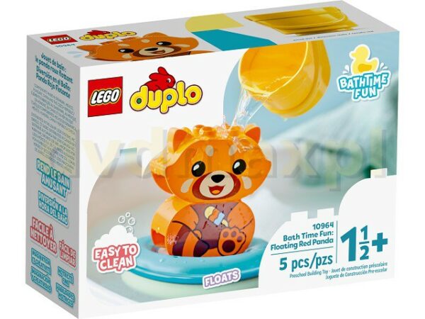 LEGO-DUPLO-Moja-pierwsza-zabawa-w-kąpieli-pływająca-czerwona-panda-10964-2